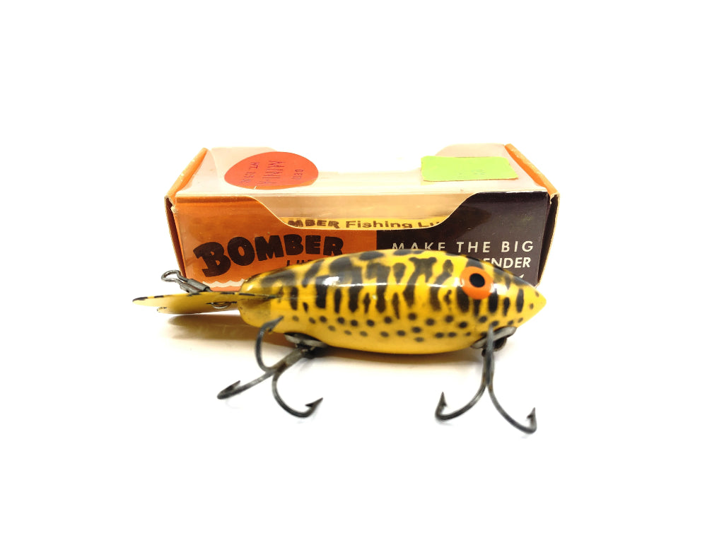 Bomber Wooden 400 Series Color #59 Yellow Coach Dog with Box