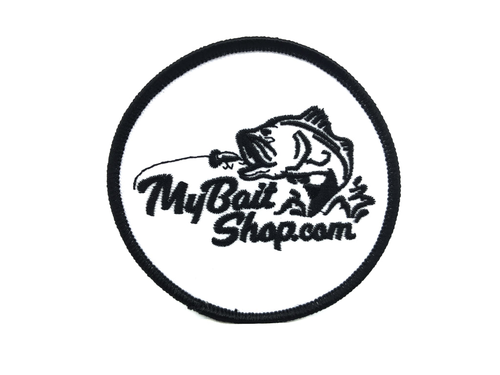 My Bait Shop 3" x 3" Embroidered Fishing Patch