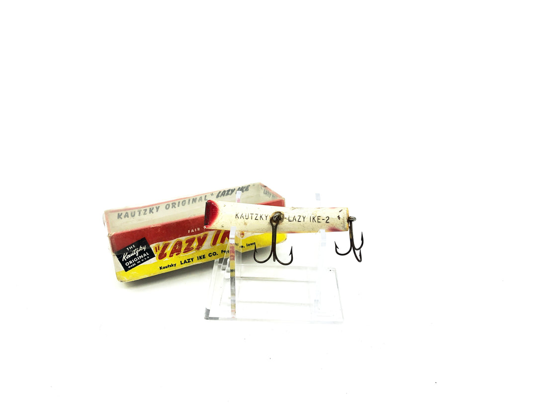Kautzky Wooden Lazy Ike KL-2 YE Yellow Spots Color with Box