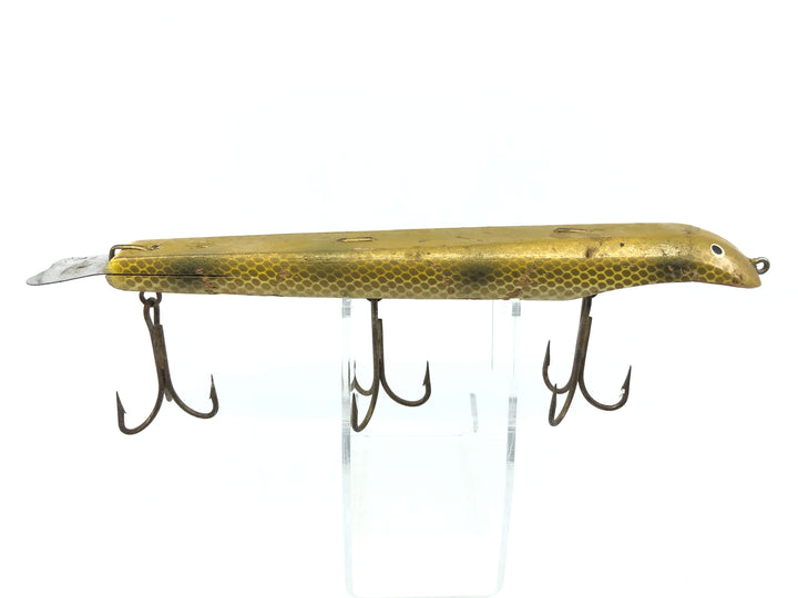 Suick Musky Thriller 9" Long Golden Shiner Color Older Model