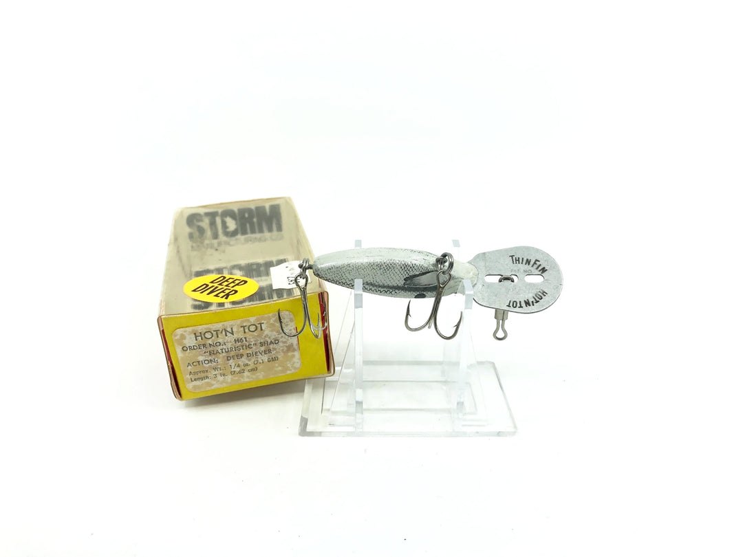 Storm Thin Fin Hot 'N Tot H61 Naturistic Shad Color with Vintage Box