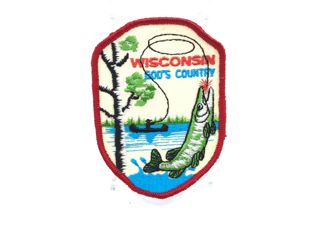 Wisconsin God's Country Musky Fishing Patch