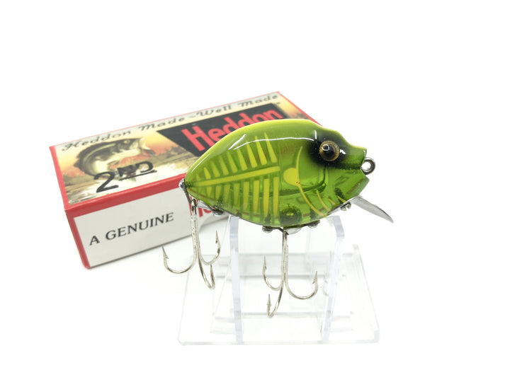 Heddon 9630 2nd Punkinseed X9630XGY Spook Glow Green Yellow Color New in Box