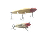 Two L&S Mirrolures both Red and White