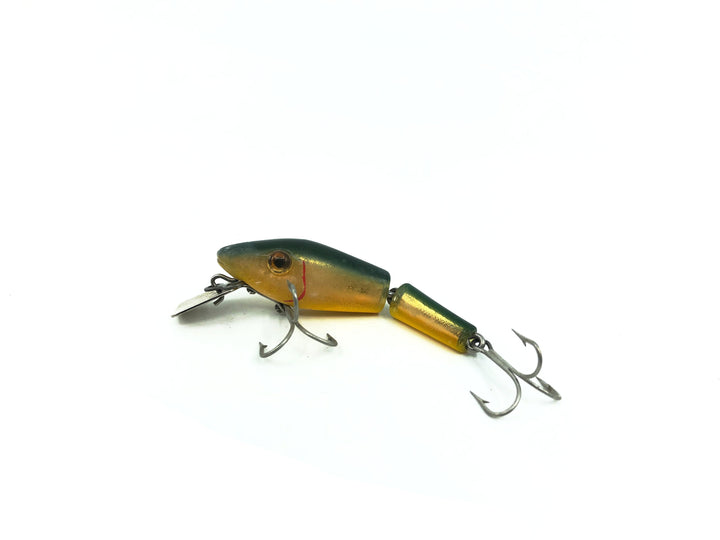 L & S 15M Mirrolure Sinker, Green Back/White/Yellow Belly Color