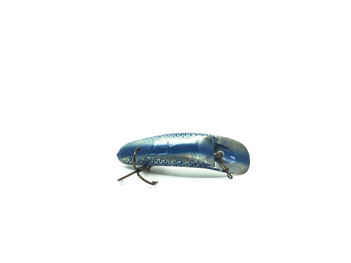 Helin Flatfish F7 COHO Silver Plate Blue Scale Color