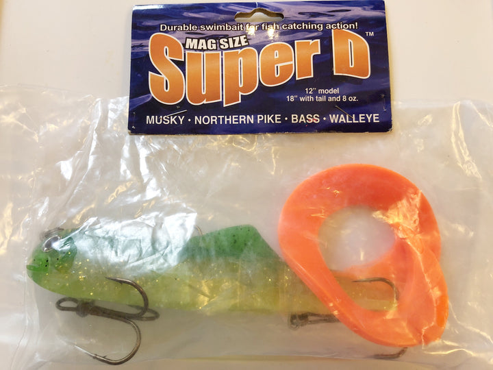 Tackle Industries Mag Size Super D Musky Lure New in Package
