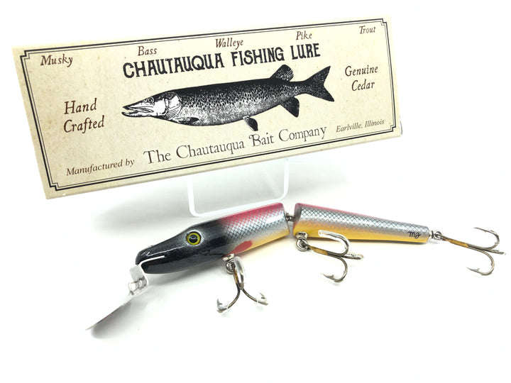 Chautauqua Custom Jointed Speed Pikie in White Scale Color