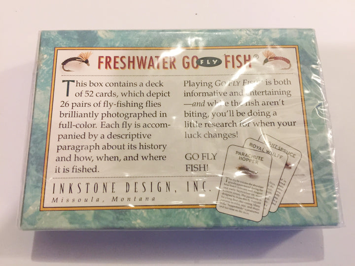 Freshwater Go Fish Fly Version Card Game New Sealed in Plastic