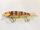 Savage Gear 4Play Jointed Hard Bait Musky Lure in Orange Perch Color