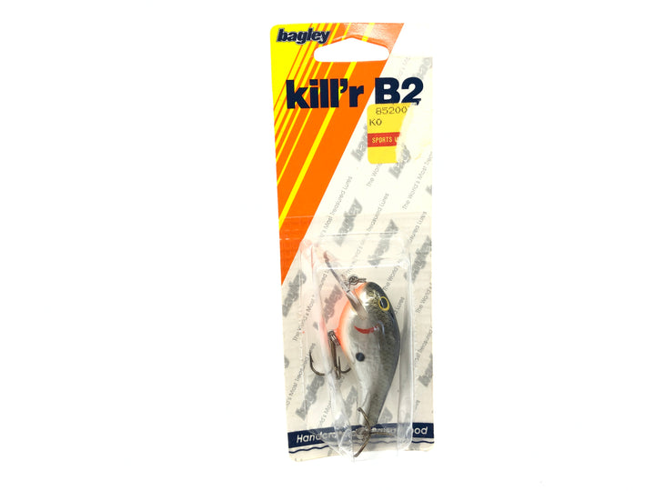 Bagley Kill'r B2 KB2-TS Tennessee Shad Color New on Card Old Stock Florida Bait