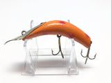 Kautzky Lazy Ike Deep Ike Wooden Lure Orange with Red Spots