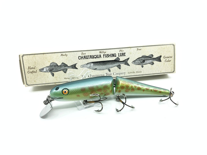 Jointed Chautauqua 8" Minnow Musky Silver Musky Color
