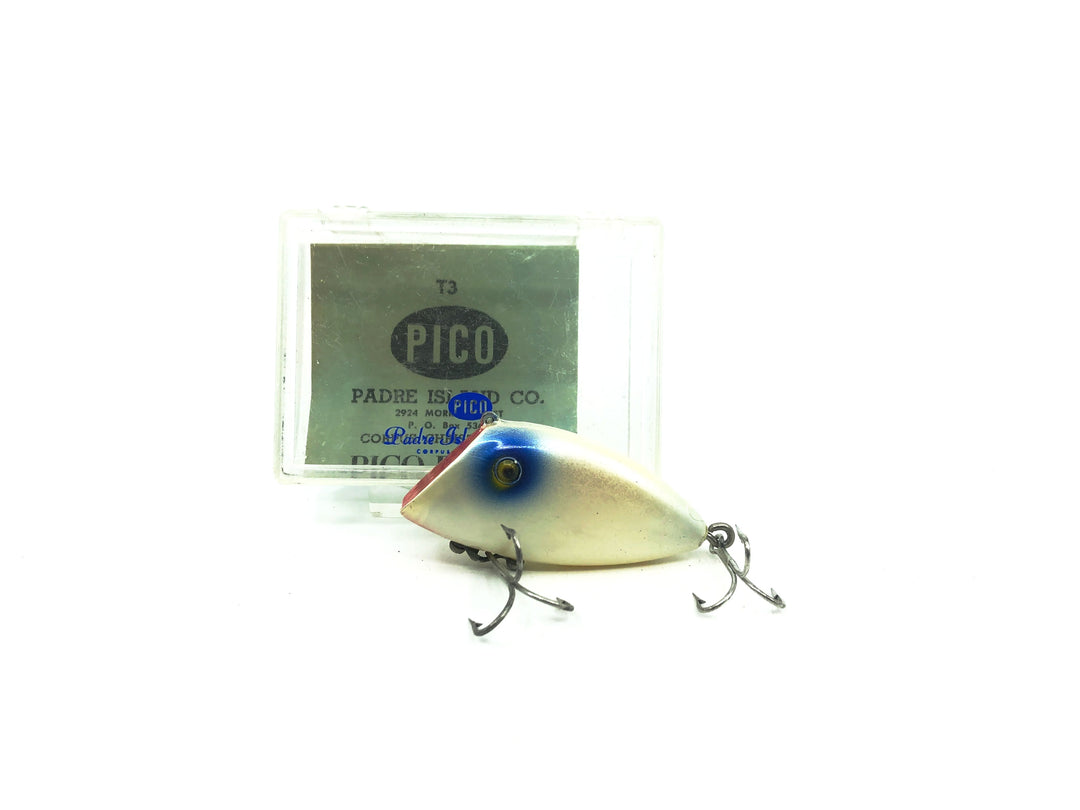 PICO Perch with Box and Insert, Pearl/Blue Eye Color