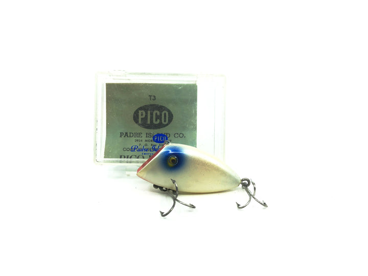 PICO Perch with Box and Insert, Pearl/Blue Eye Color