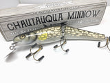 Jointed Chautauqua 8" Minnow Musky Lure Special Order Color "HD Dark Pike"