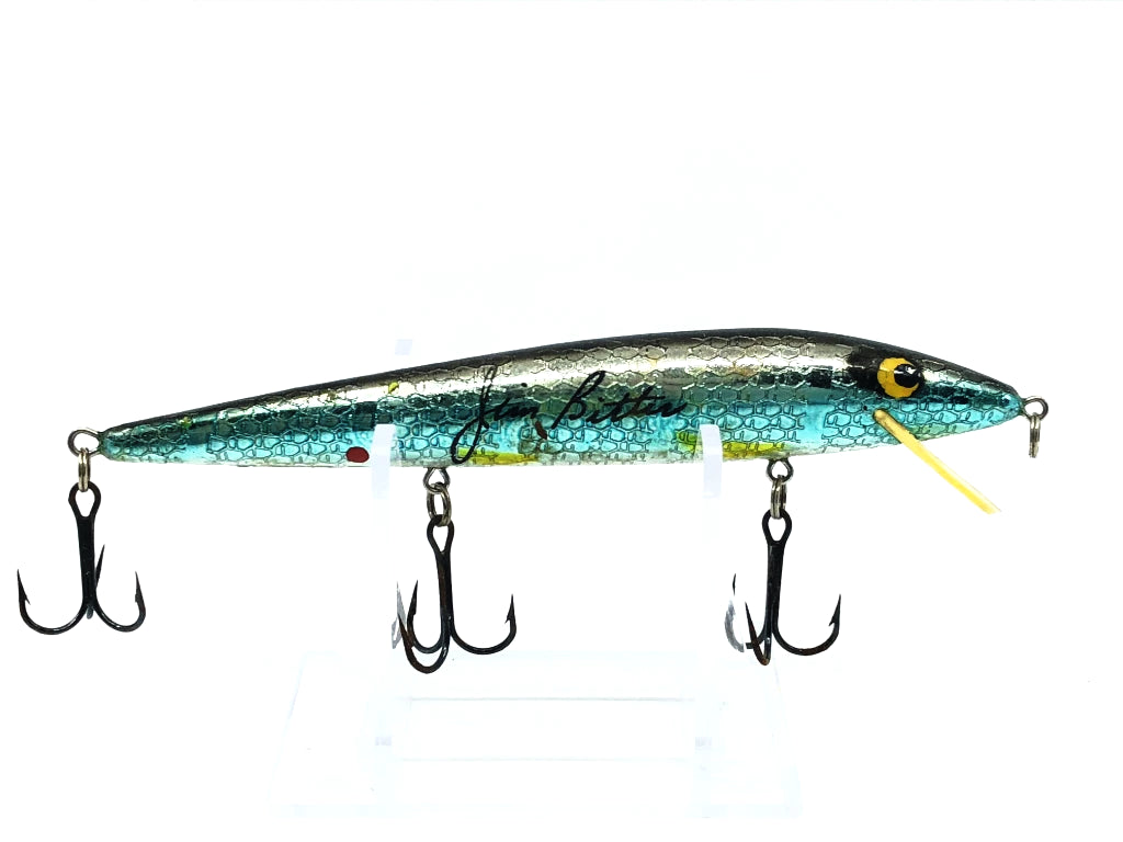 Bassmaster Jim Bitter Smithwick Rattlin Rogue Blue Chrome Scale