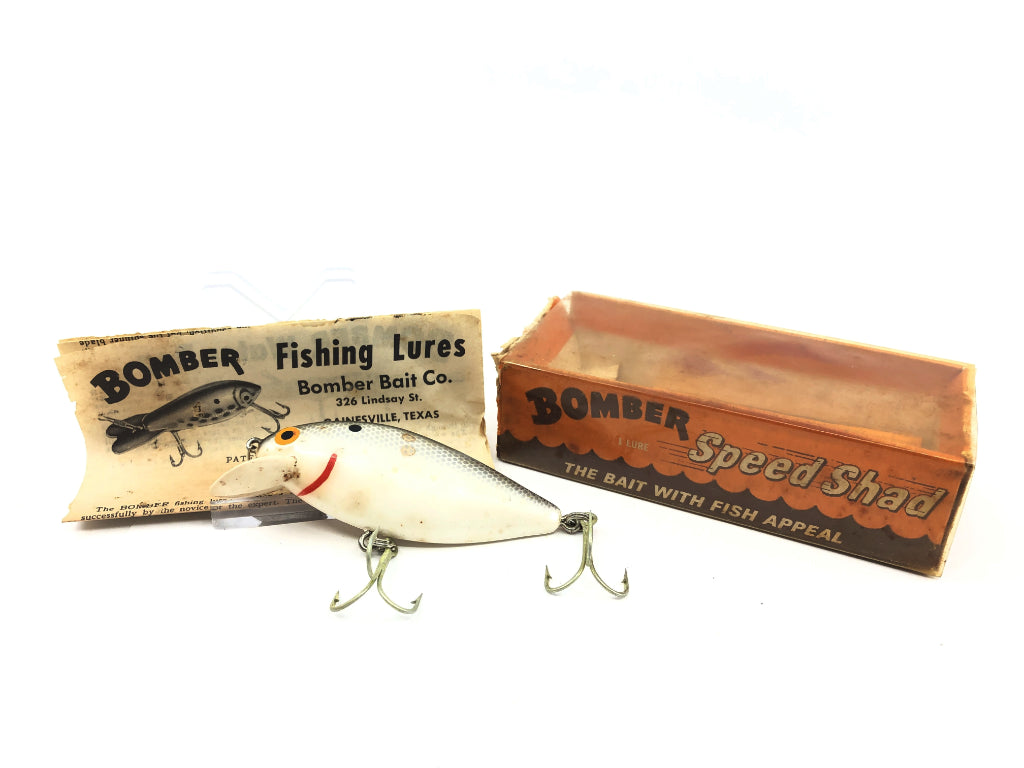 Bomber Speed Shad 4S Grey Shad Color with Box
