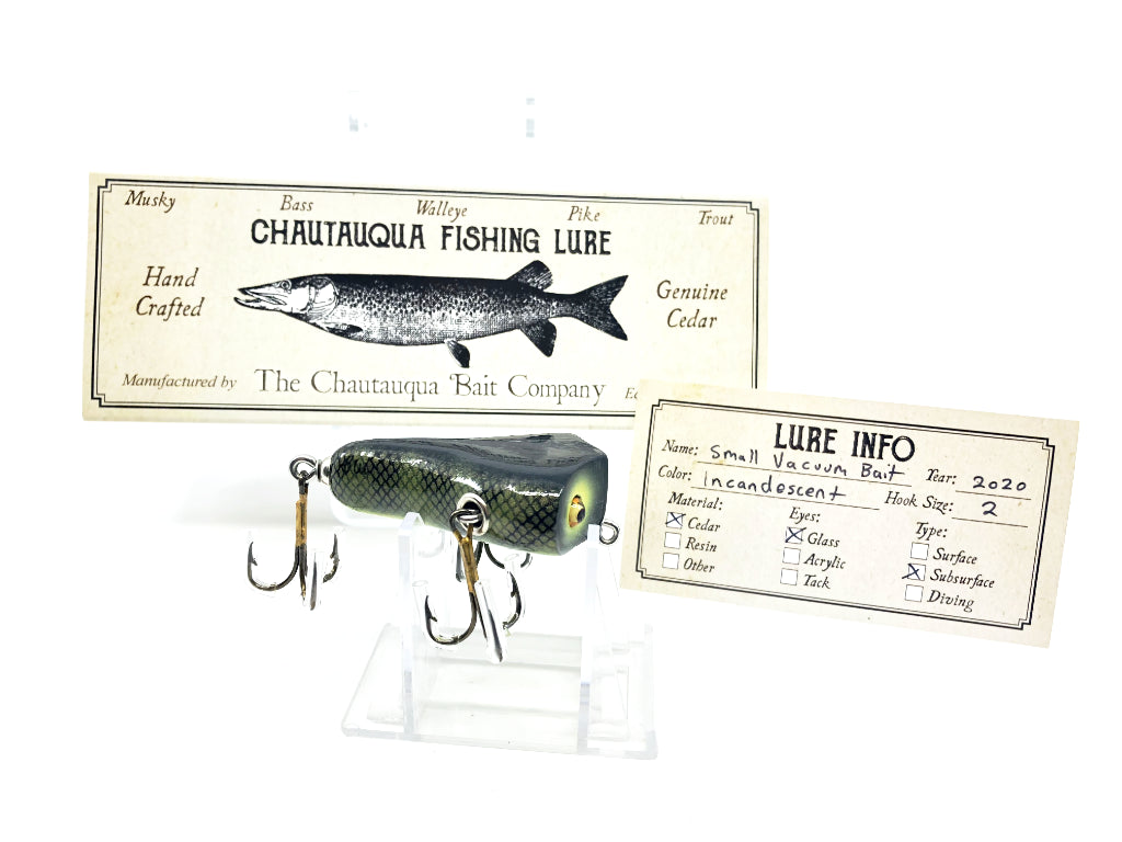 Chautauqua Custom Vacuum Bait in Incandescent Color