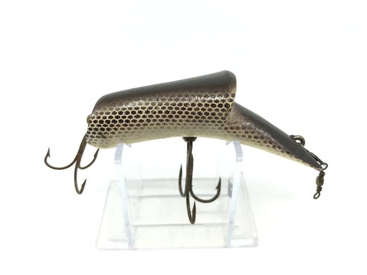 Kautzky Lazy Ike Top Ike Wooden Lure Black Scale Color