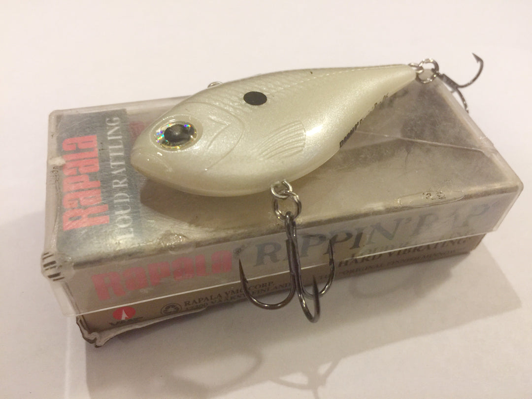 Rapala Ripplin' Rap Lure New in Box in Pearl Grey Shiner
