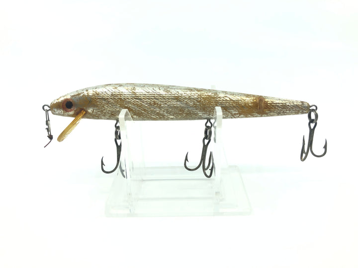 Rebel Floater Minnow Silver with Orange Eyes