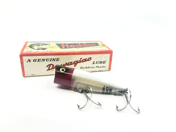 Heddon Chugger Spook 9540RH Red Head White Color with Box