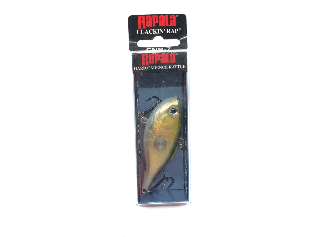 Rapala Clackin' Rap CNR-7 GO Gold Olive Color New in Box Old Stock