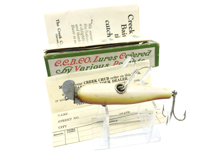 Creek Chub Baby Pikie 908 Rainbow Color with Box and Paperwork