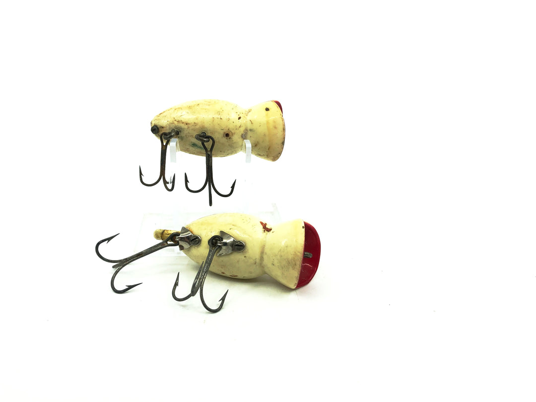 Vintage Hula Popper Combo, Red/White Color