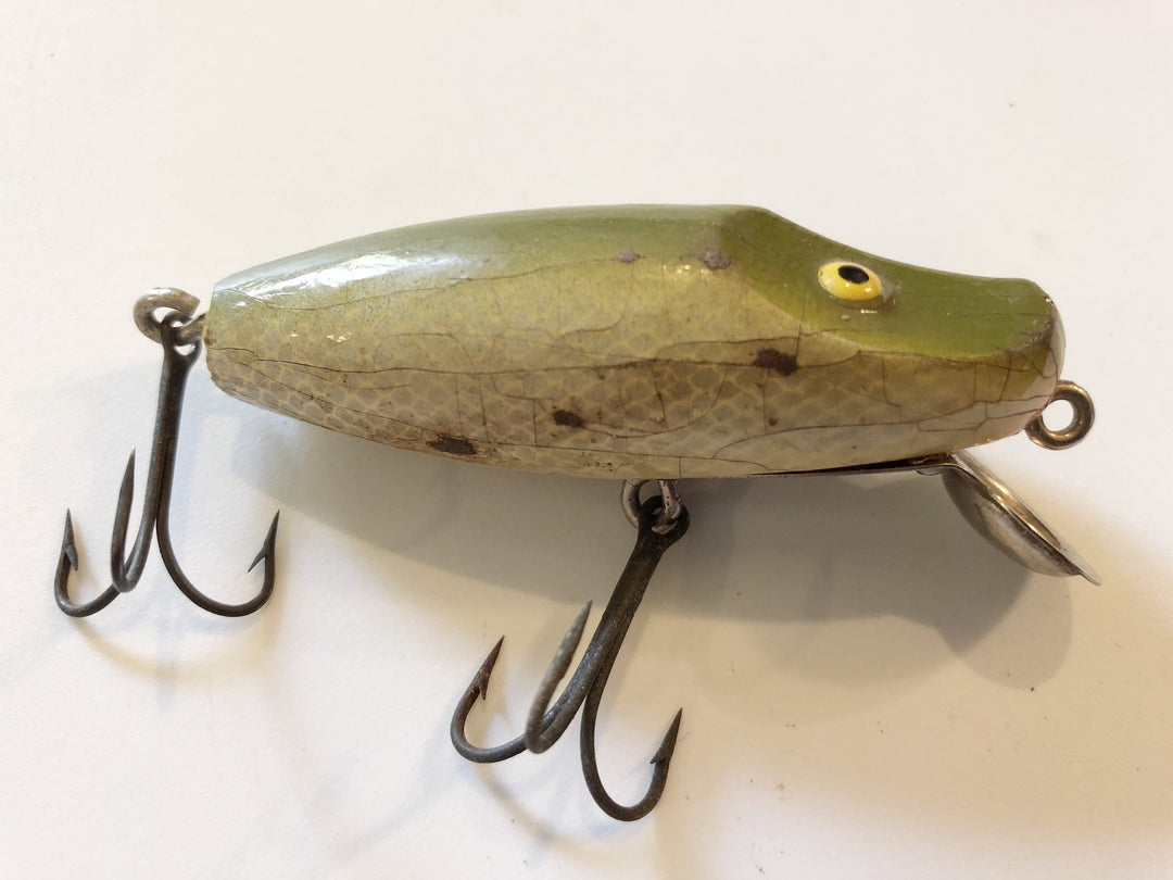 Paw Paw Lippy Joe River Runt Type Lure Olive Color