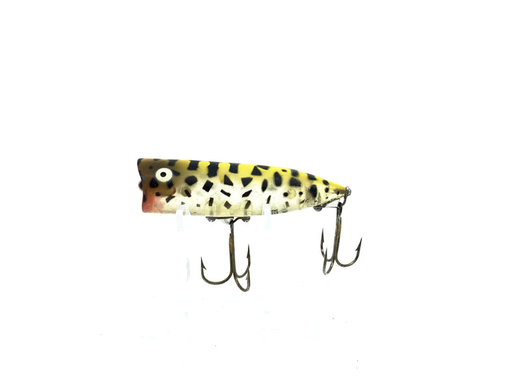 Heddon Chugger Spook 9542 YCDS Yellow Coach Dog/Clear Belly Color