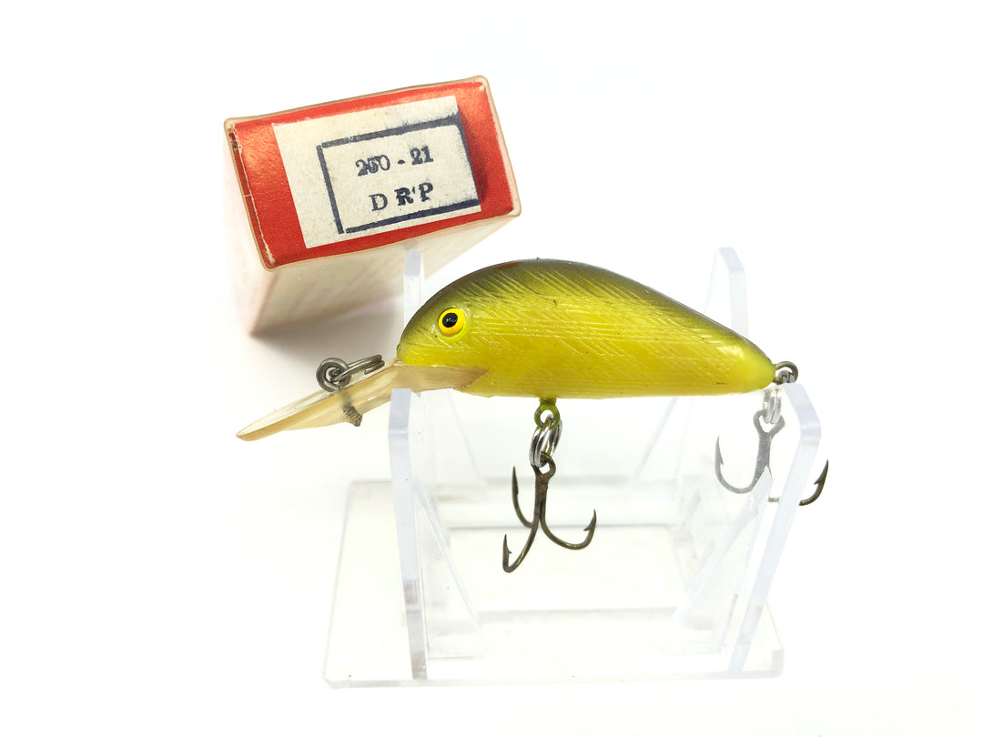 Bill Norman Little Scooper in Chartreuse with Black Back Color New in Red Box