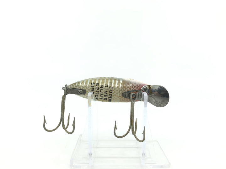 Heddon River Runt Spook Sinker 9112XS White and Red Shore Minnow Color