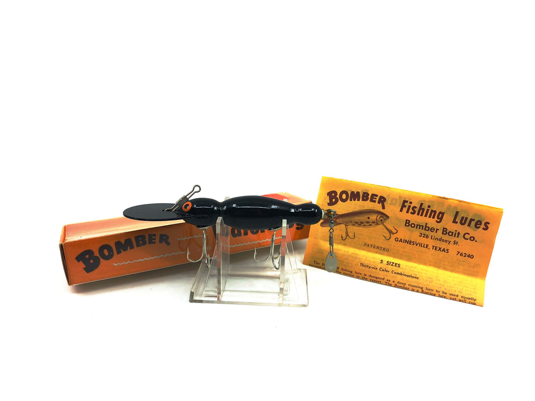 Vintage Wooden Bomber Water Dog 1602 Black Color with Box