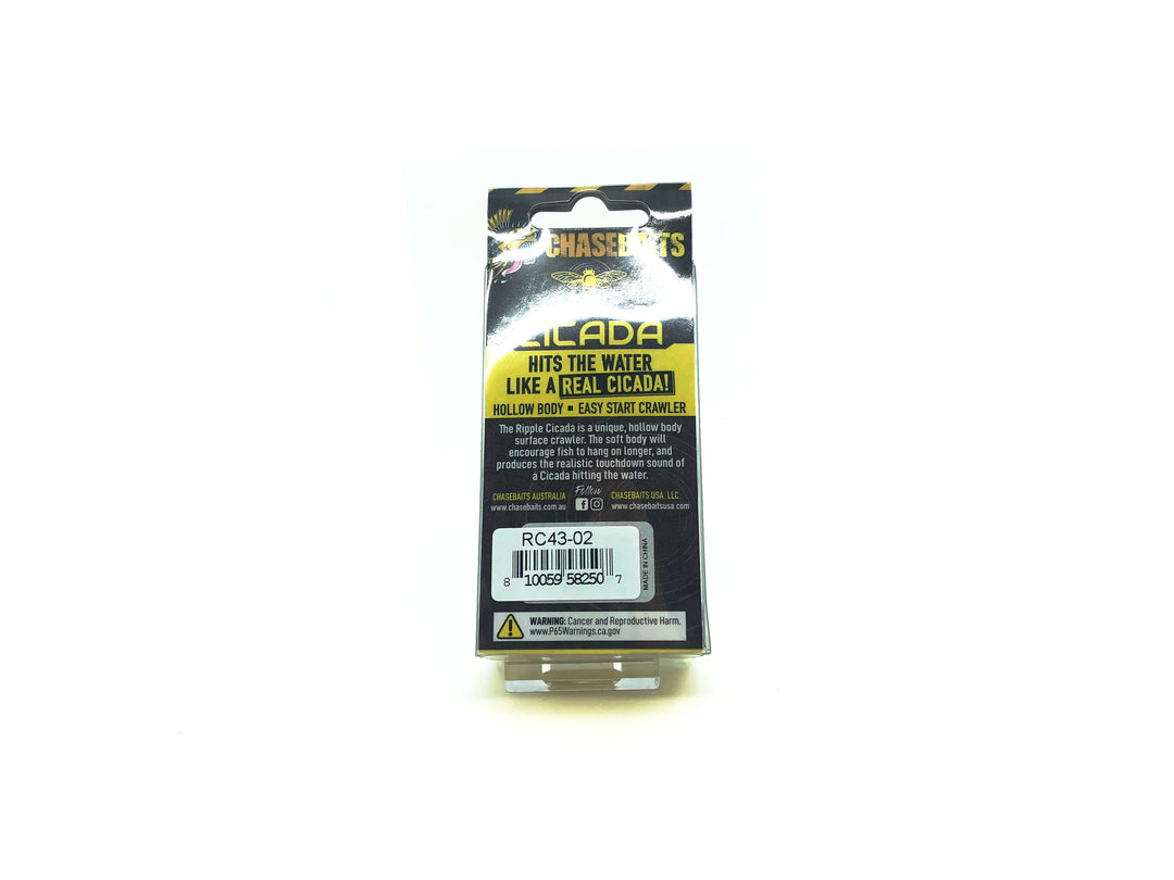Chasebaits Ripple Cicada, Green Blue Pearl Color
