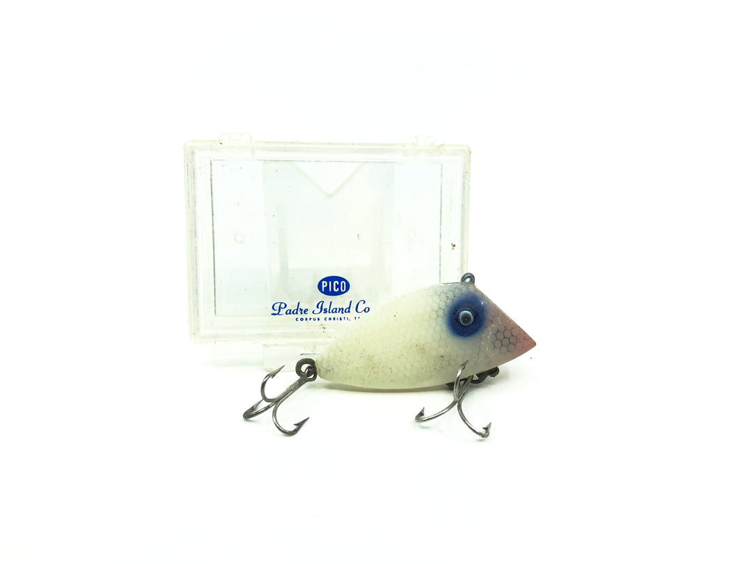 PICO Perch with Box, White/Blue Eyes Color