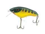 Crane Wooden Musky Lure 105 in Yellow Perch Color