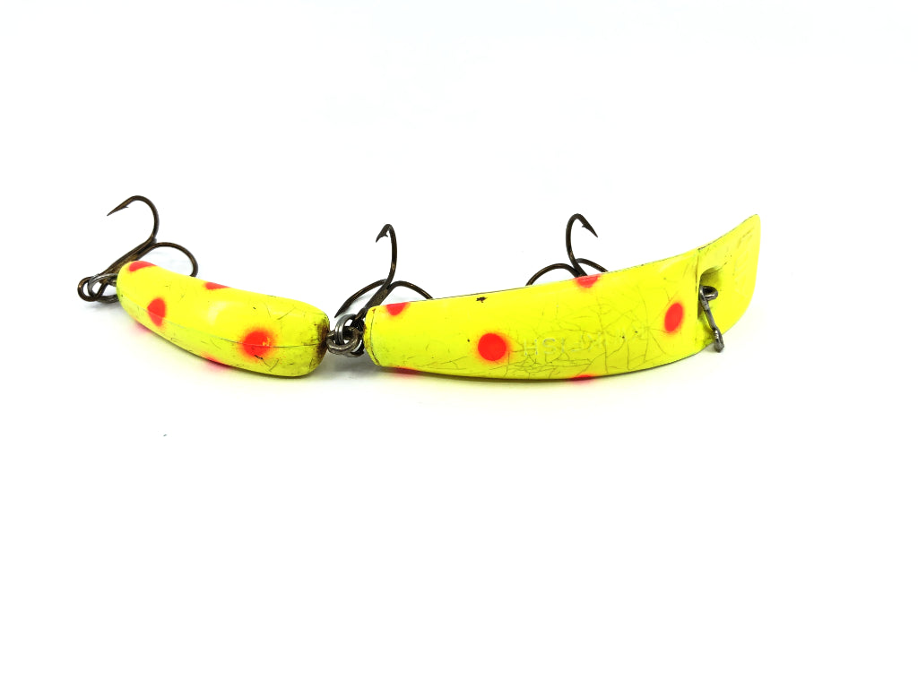 Kwikfish Jointed K10J CHR Color Chartreuse Fluorescent Red Spots