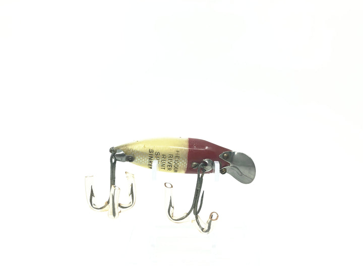 Heddon River Runt Spook Sinker 9110 RH Red Head White Body Color