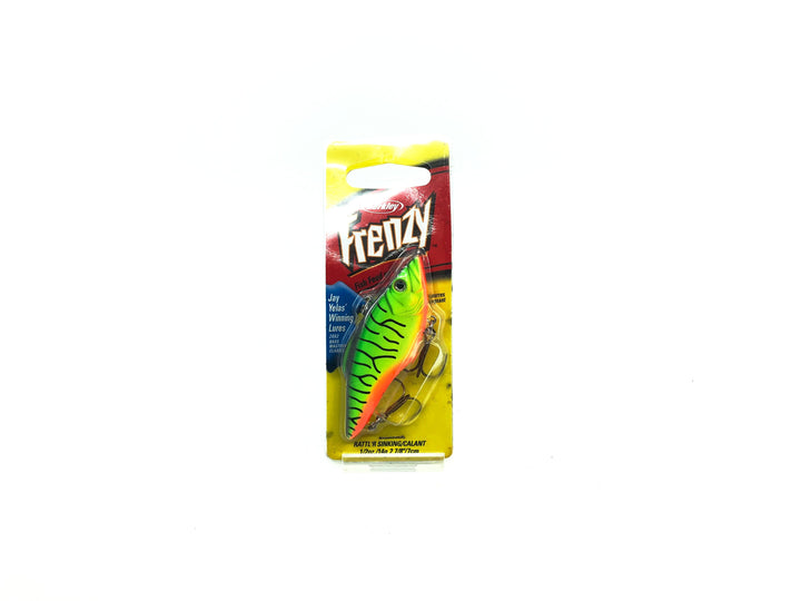 Berkley Frenzy Rattl' R Firetiger Color, New on Card, Old Stock