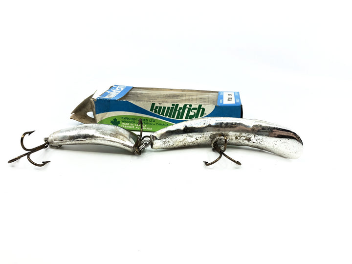 Pre Luhr-Jensen Kwikfish Jointed K18J SP Gold Plate Color New in Box Old Stock