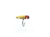 Paw Paw Groove Head Minnow Fly-Lure, Red White Color