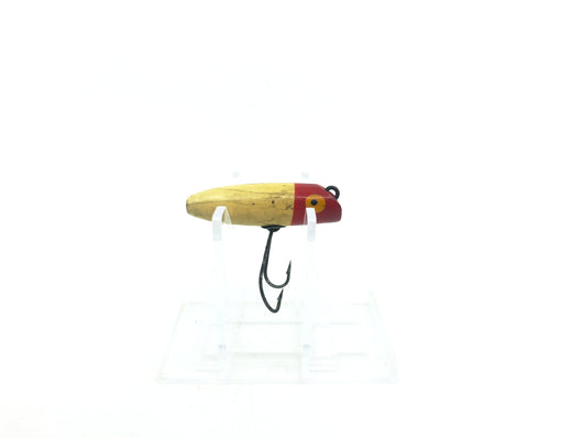 Paw Paw Groove Head Minnow Fly-Lure, Red White Color