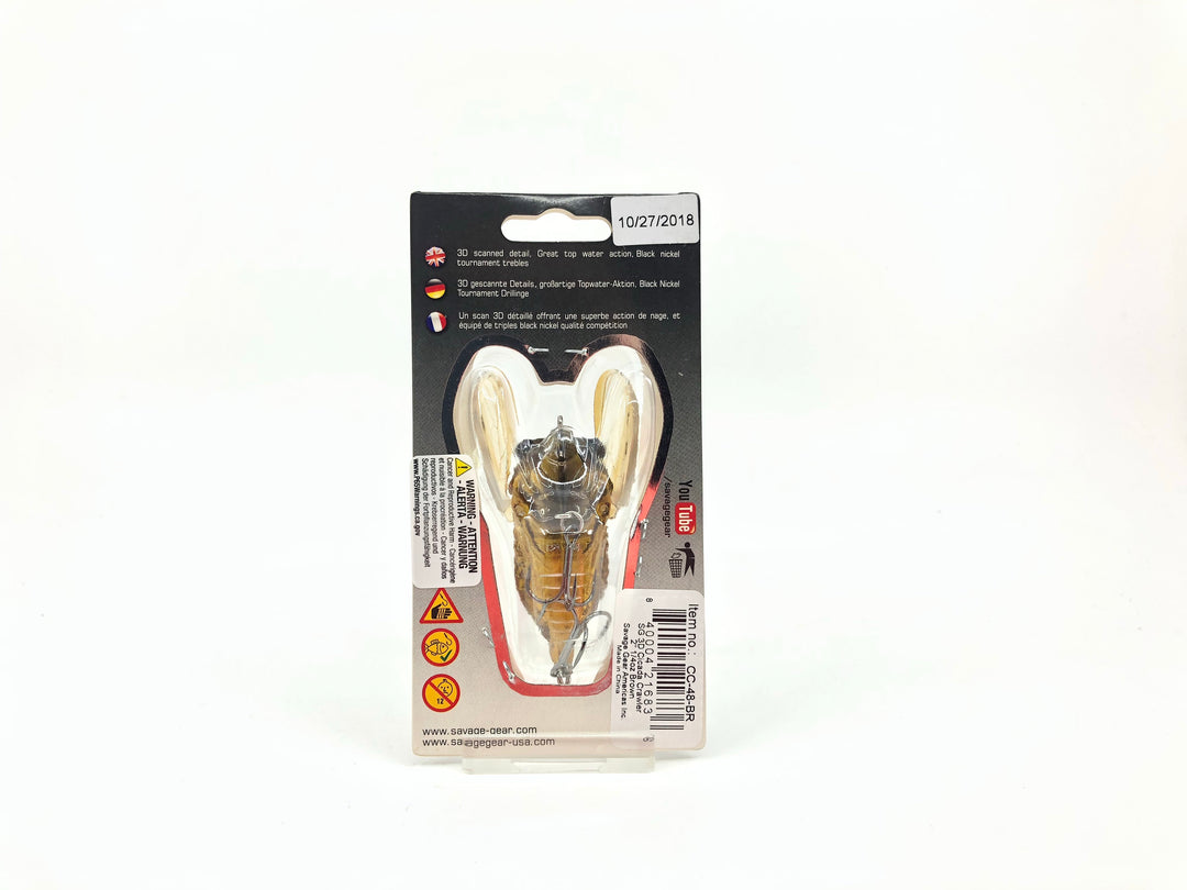 Savage Gear 3D Cicada Brown Color