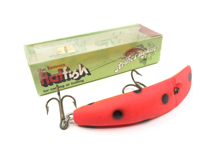 Helin Musky Flatfish M2 RY Red and Orange / Yellow New in Box