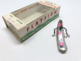 Helin Fly-Rod Flatfish F5 SPF Silver Plate Red Fluorescent Spots Color New in Box