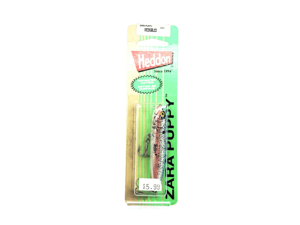 Heddon Original Zara Puppy Spook GBLSD G Finish Shad Discontinued Color New on Card