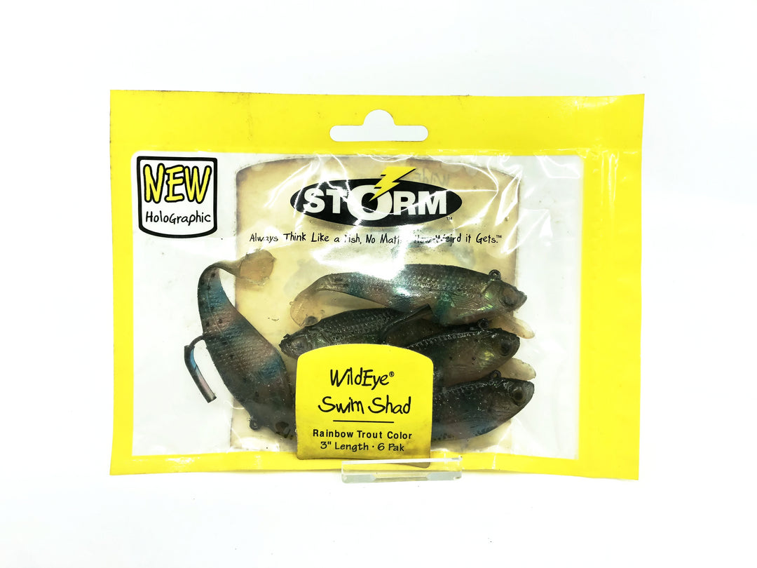 Storm Wildeye Swim Shad Rainbow Trout Color