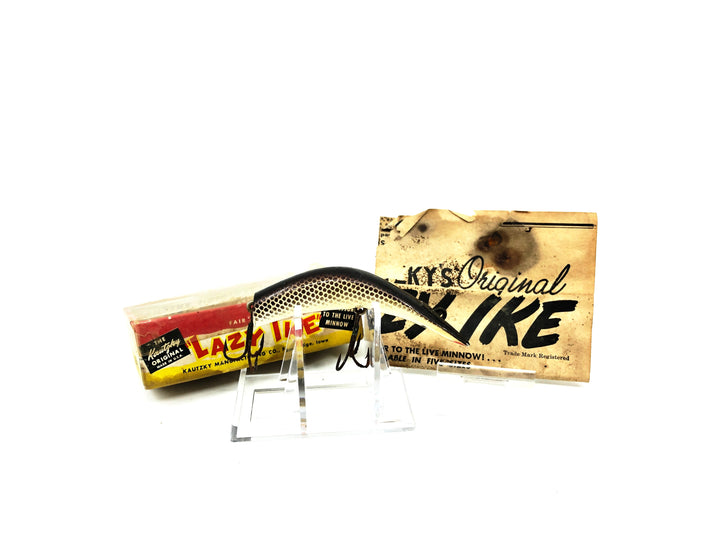 Kautzky Wooden Lazy Ike KL-38 BR Brown Scale Color with Box